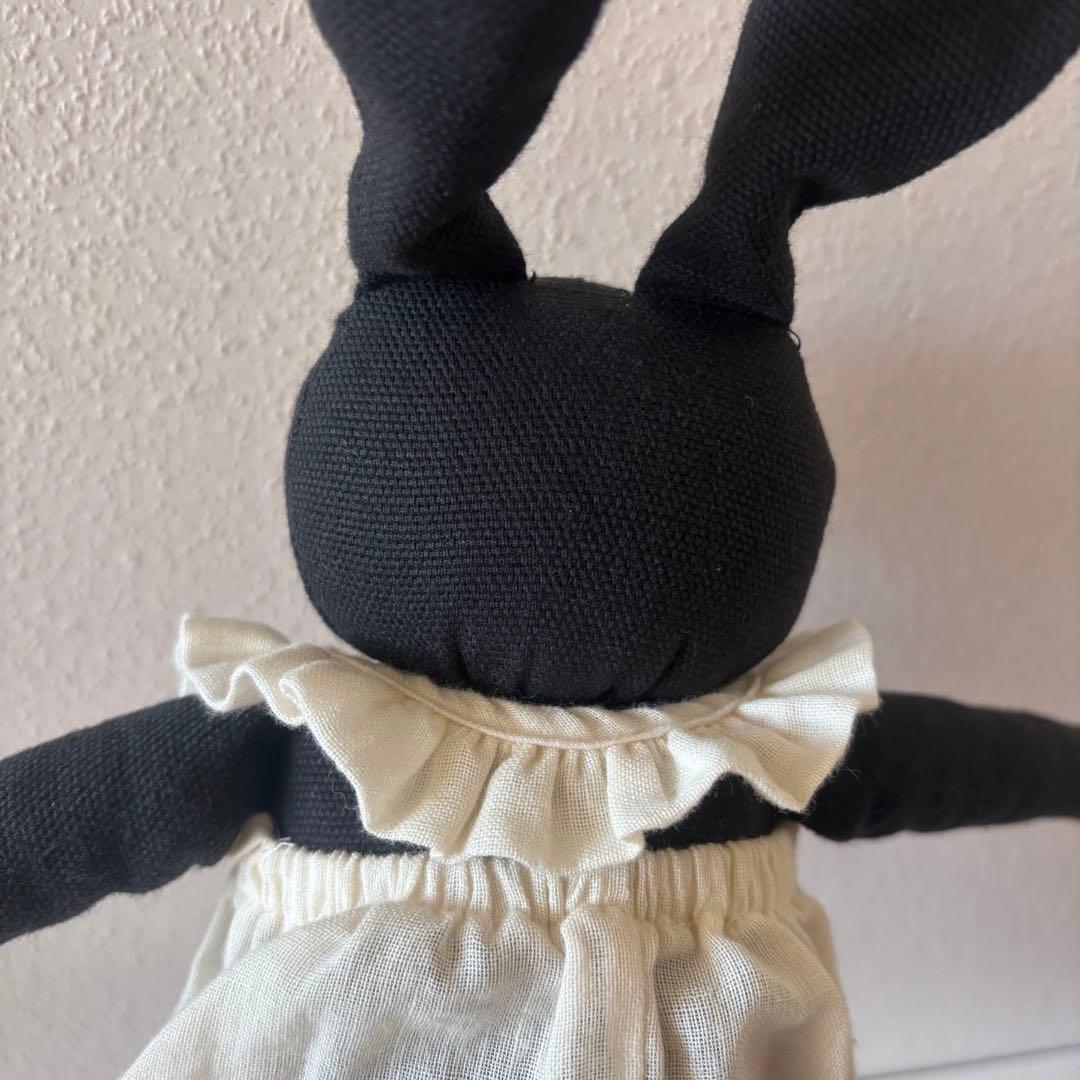 polka dot clubラビット/ black M お着替えセット