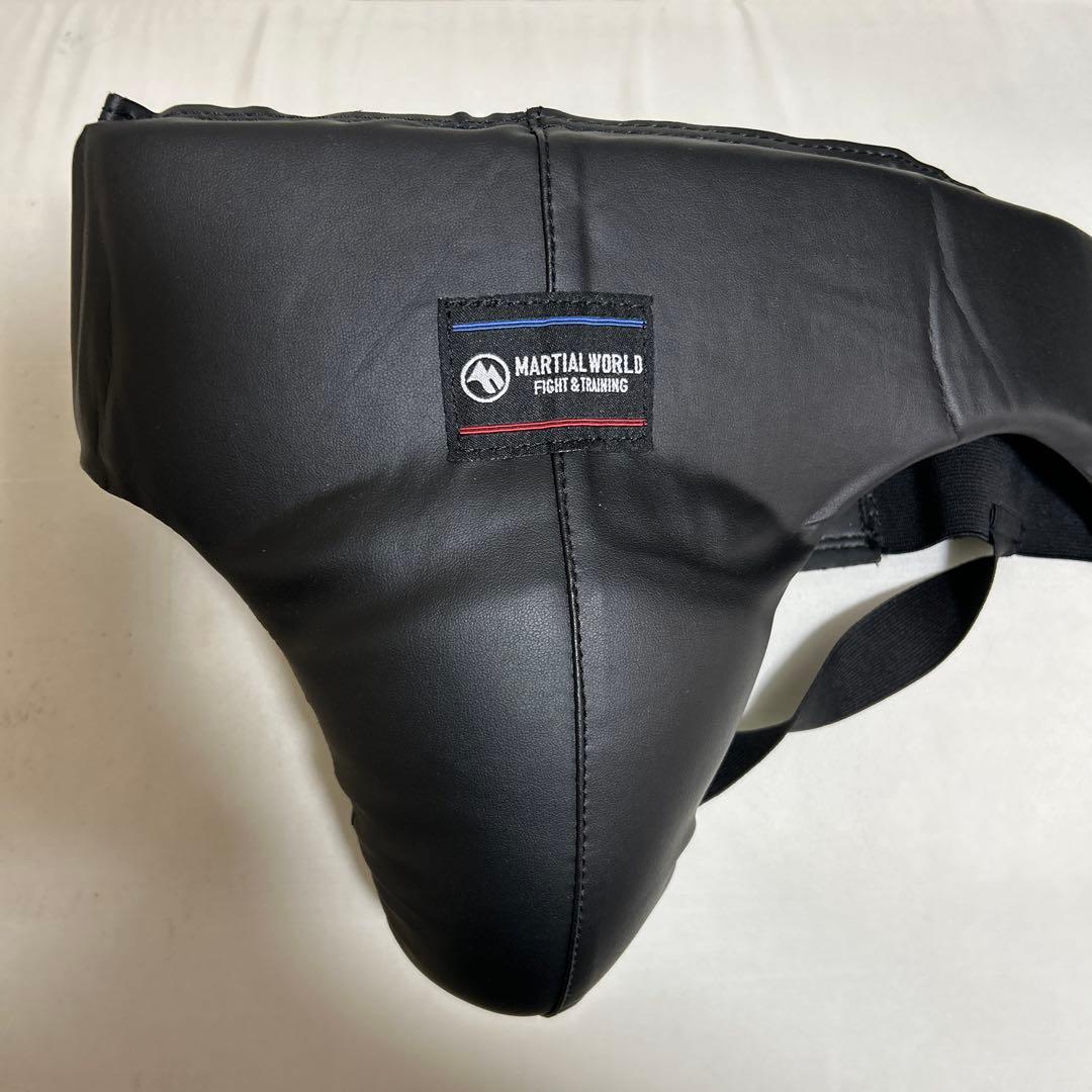 MARTIAL WORLD ヘッドギア 、ファールカップ黒