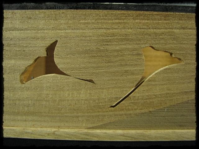 鵬雲斎好 銀杏透 手付 松皮菱 莨盆 山本貞斎 京指物 煙草盆 茶道具 f233