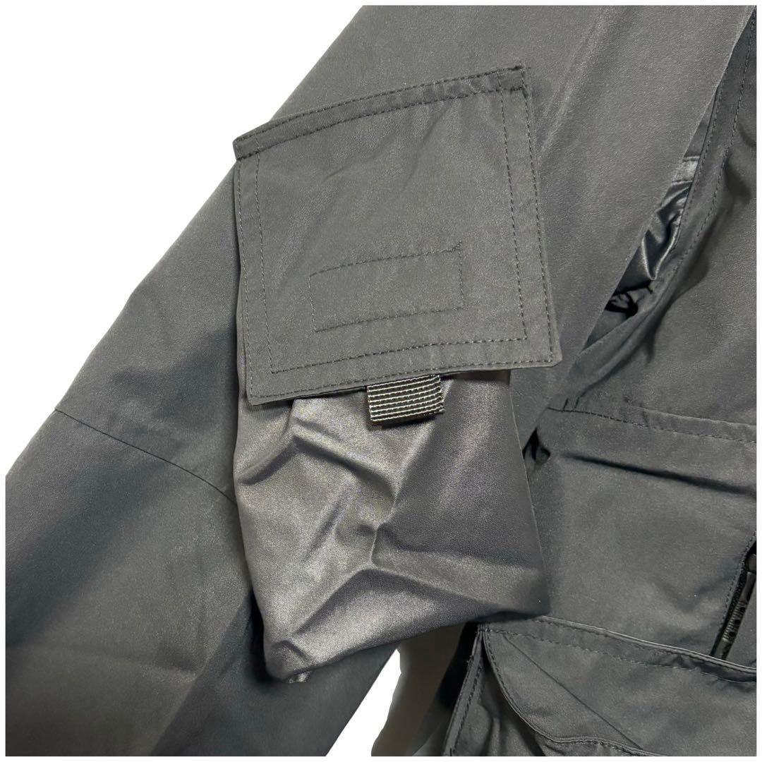 ラッセルノ ゴルフ 2Way カスタム ロング ジャケット ブラック 2XL 7