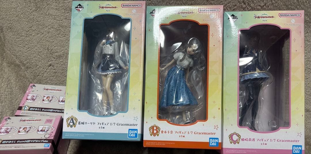 学園アイドルマスター　一番くじ　A賞　B賞　C賞フィギュア　まとめ売り　5点