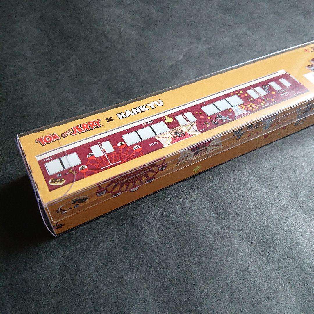トムとジェリー×阪急電車「ディスプレイモデル阪急1000系宝塚線トムとジェリ」