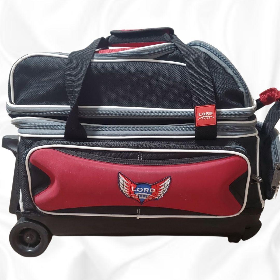 《掘り出し物》ボウリングバック　2個入り　赤