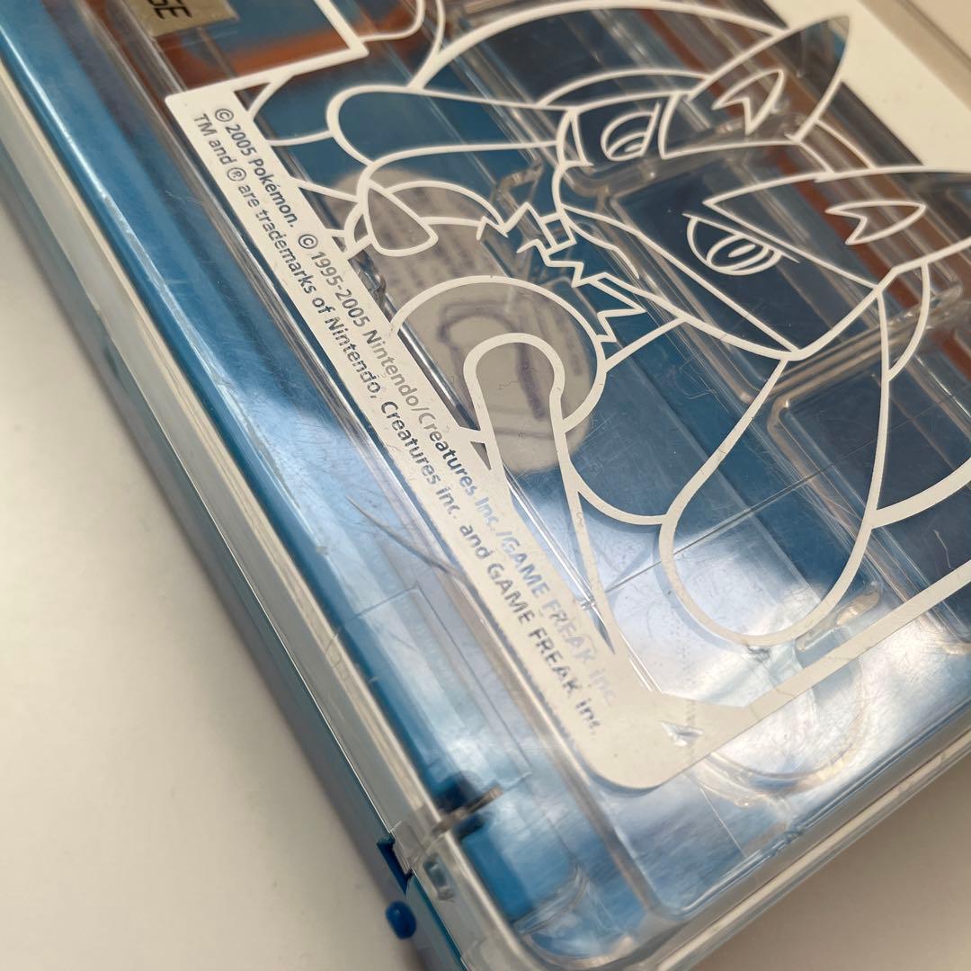ポケモンセンター システムアタッシュケース DS ルカリオ ミュウ ポケカ