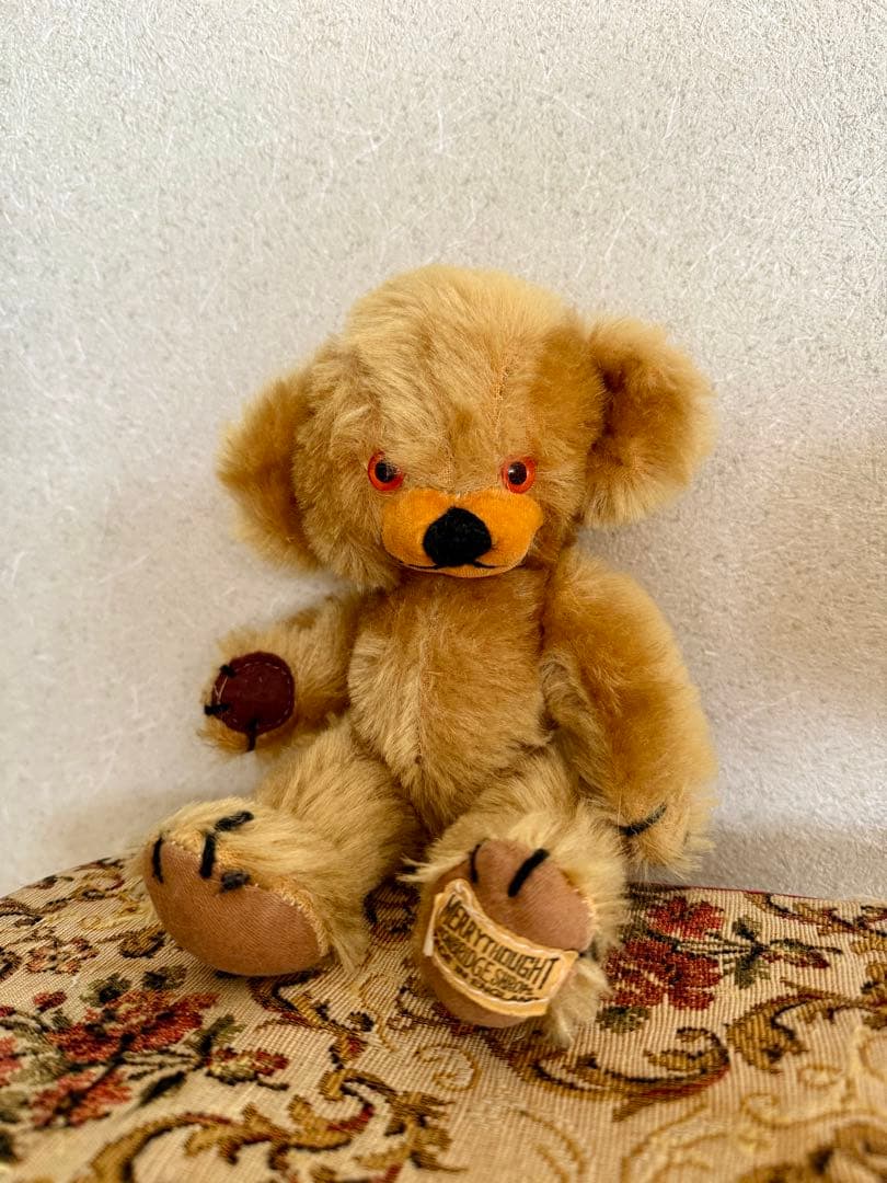 希少　イギリス　ビンテージ　チーキー　ぬいぐるみ　テディベア　メリーソート
