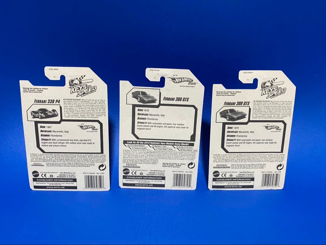 Hot Wheels Ferrari 308GTS セット