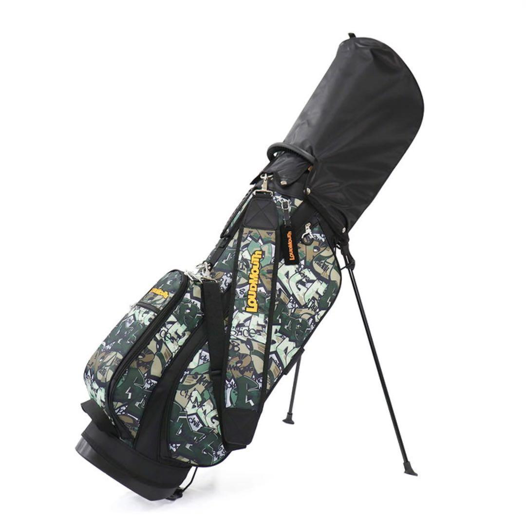 【新品】ラウドマウス キャディバッグ 8.5型 タグスカモ 159 CB0031