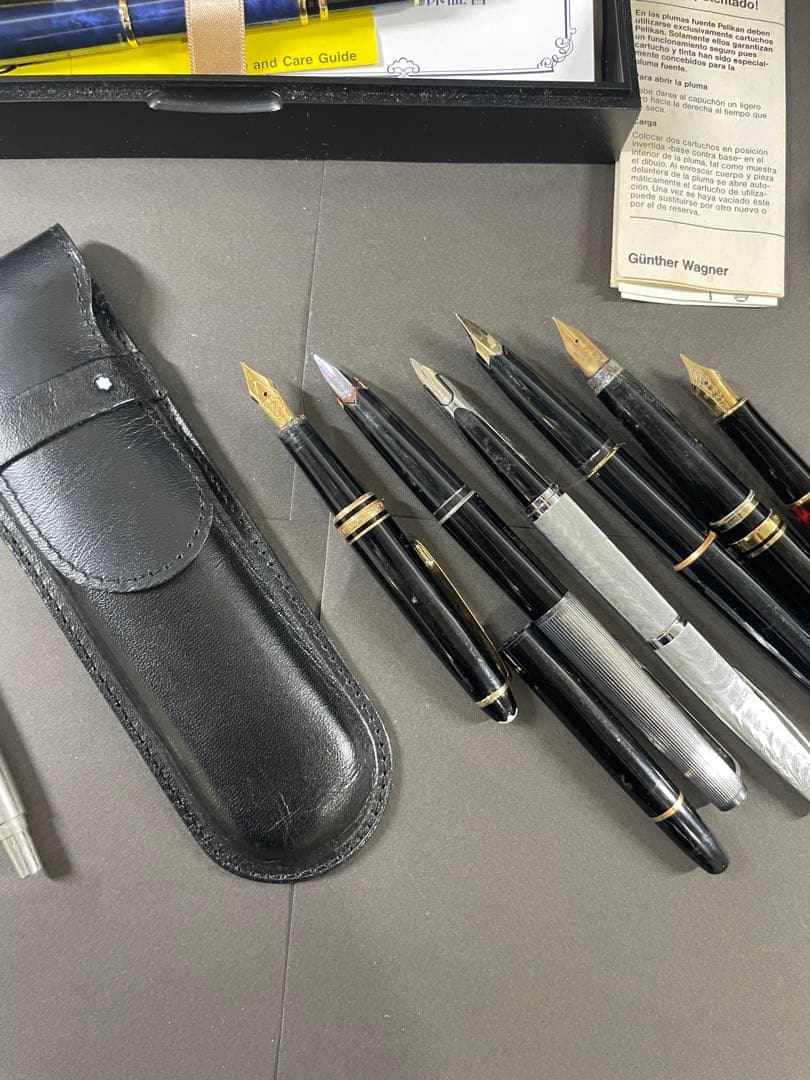 モンブラン パーカー プラチナム万年筆 ボールペンまとめ売り925刻印15本以上