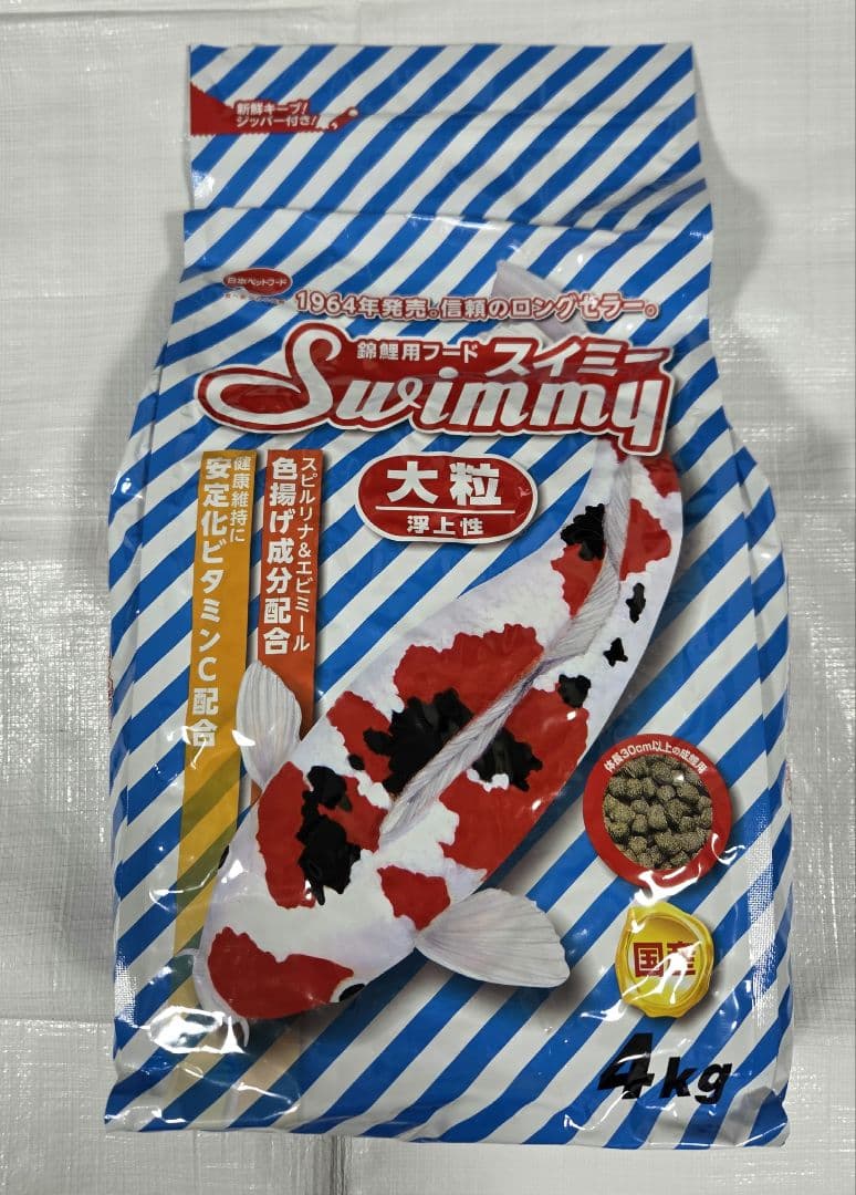 日本ペットフード スイミー 大粒 4kg