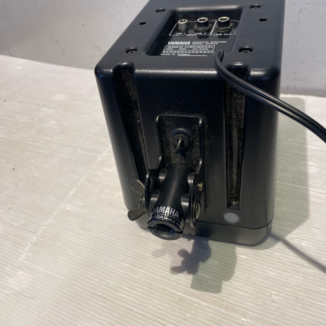 YAMAHA モニタースピーカーMS101Ⅱ 2セット　BMS-10A取付金具付