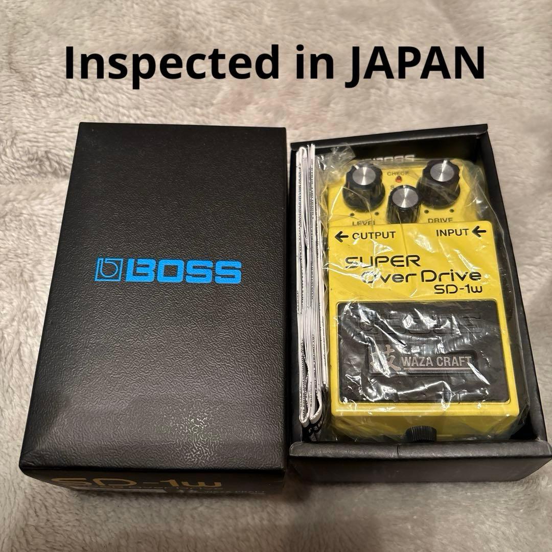 BOSS SD-1W「技」Inspected in Japan