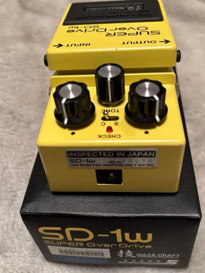 BOSS SD-1W「技」Inspected in Japan