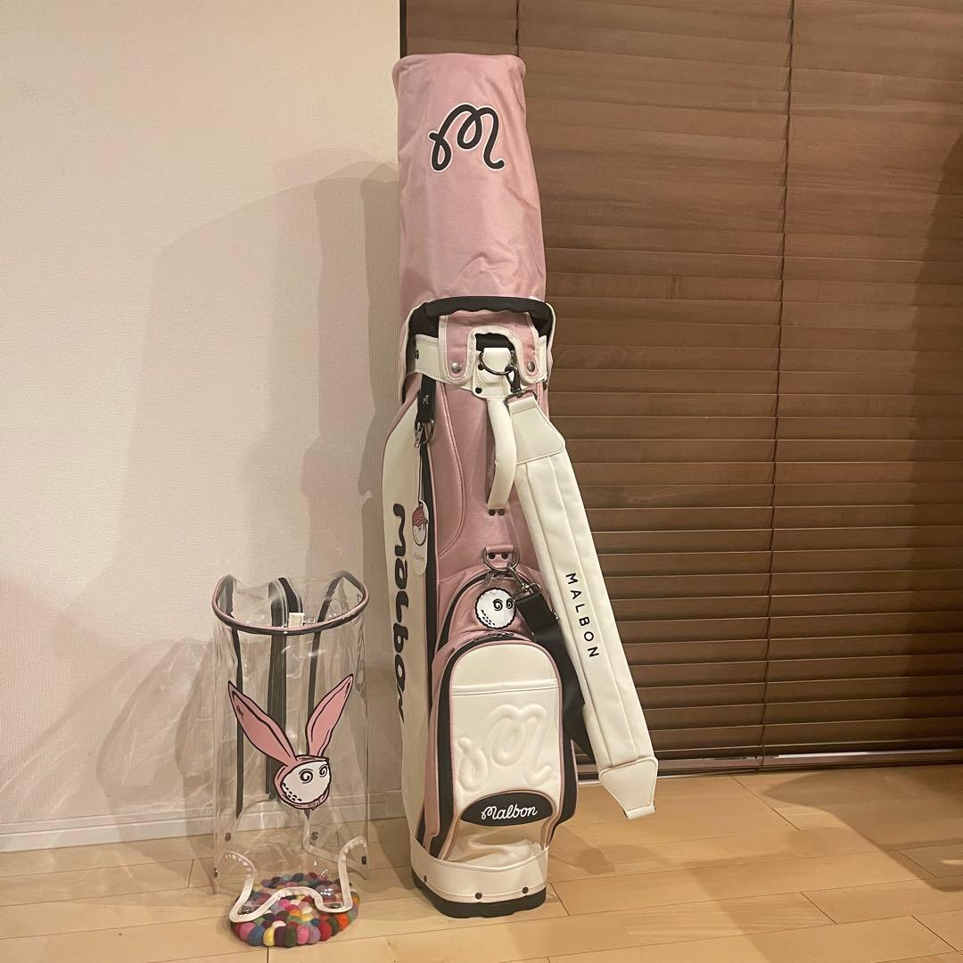な*こ様 【即発送】MALBON マルボンゴルフ キャディバッグ ゴルフバッグ