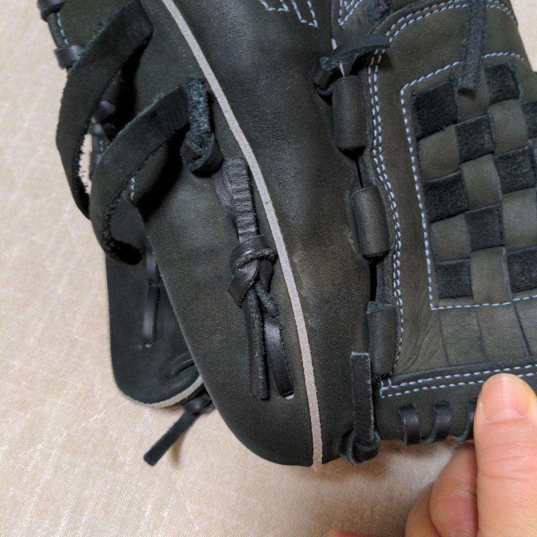 アシックス ブラックス ヌバック 軟式 ピッチャー用 グローブ 野球