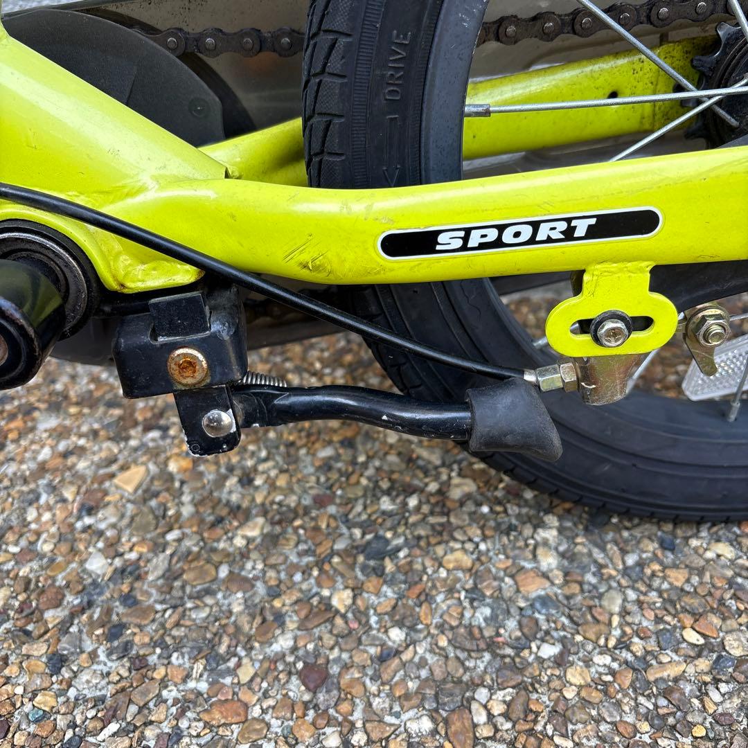 梅*大様 STRIDER 14X イエロー ペダルなしバイク