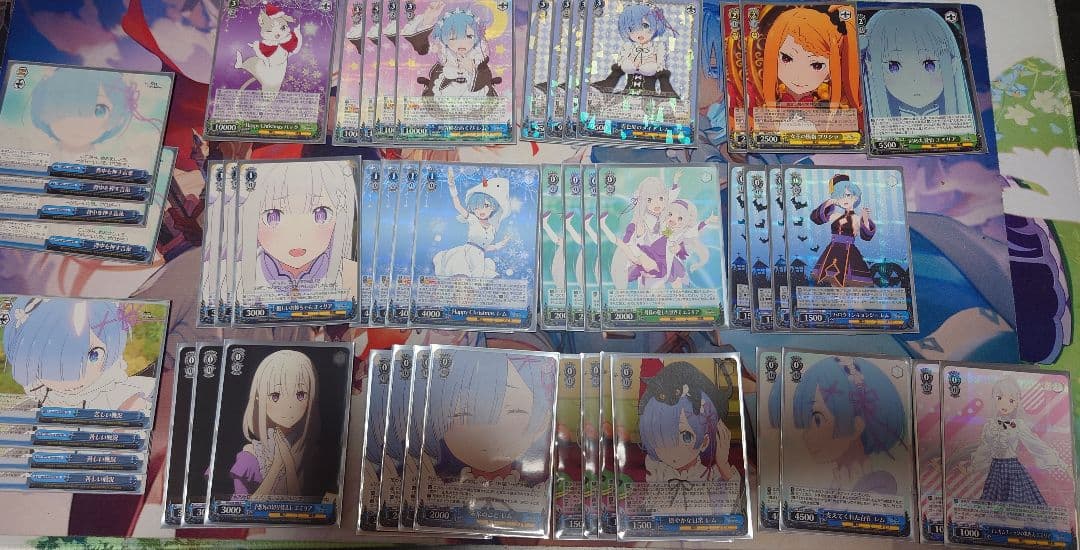 WS ヴァイスシュヴァルツ リゼロ 8門デッキ