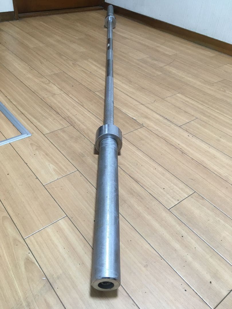 オリンピックバーベルシャフト 長さ217cm 穴径50mm 筋トレ トレーニング
