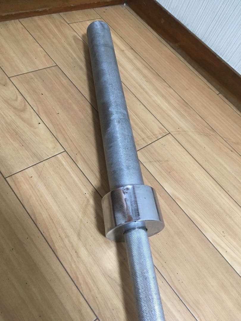 オリンピックバーベルシャフト 長さ217cm 穴径50mm 筋トレ トレーニング