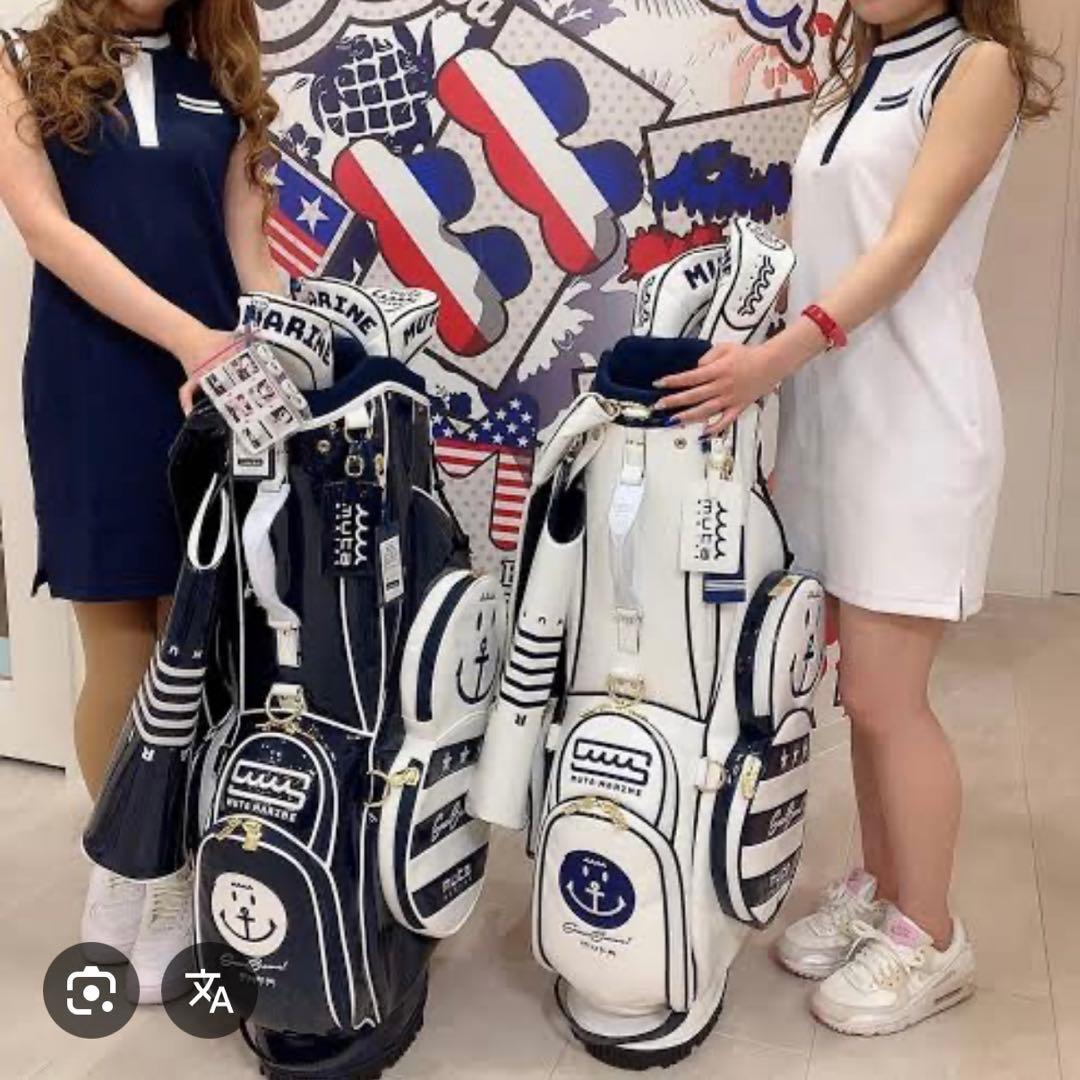 【ムータマリンゴルフ】ストレッチノースリーブワンピース