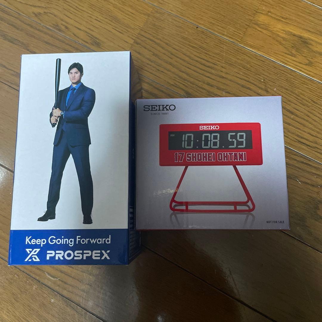 大谷翔平 SEIKO フィギュア　時計　非売品