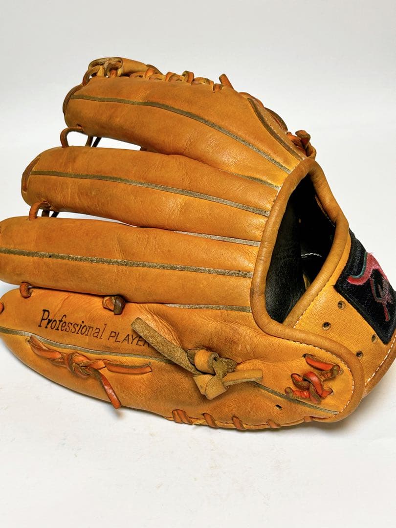 【即使用可・オイルメンテ済】久保田スラッガー 軟式グローブ 内野手用