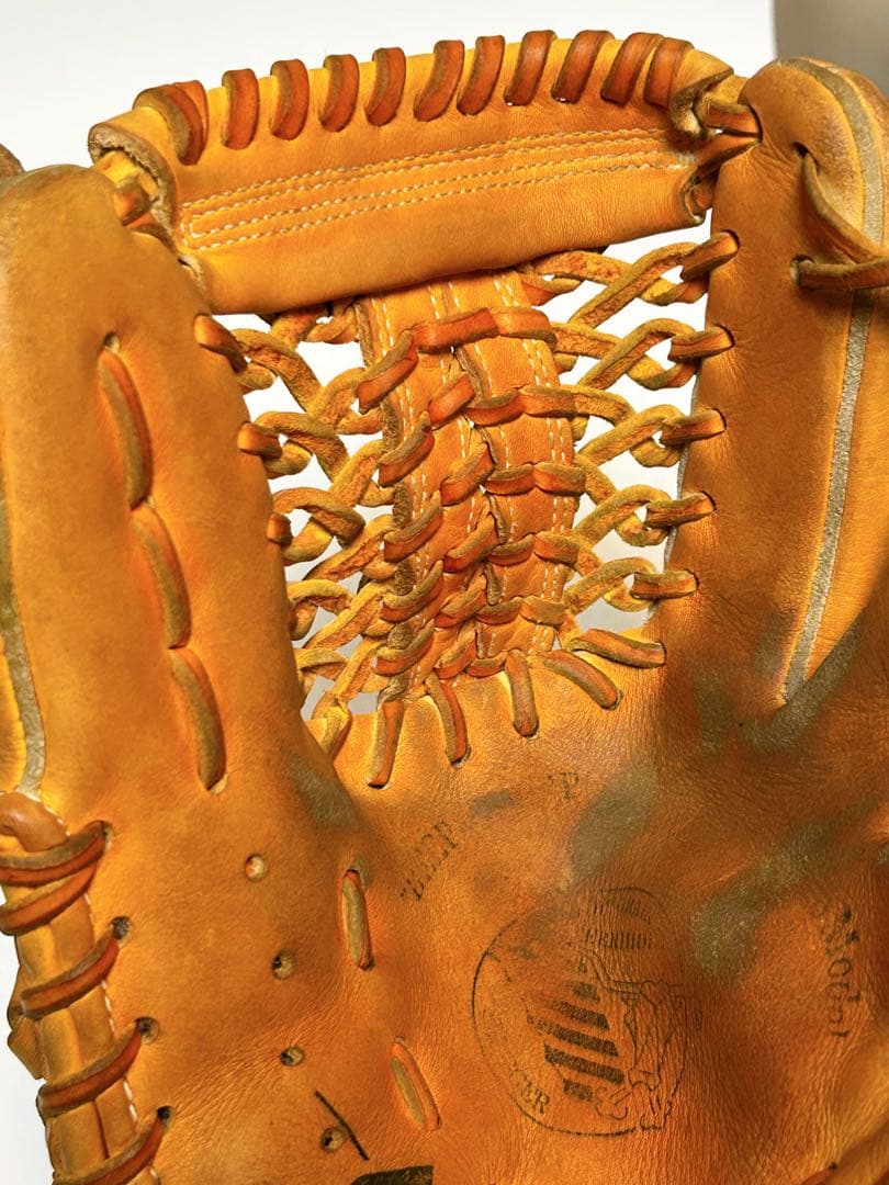 【即使用可・オイルメンテ済】久保田スラッガー 軟式グローブ 内野手用