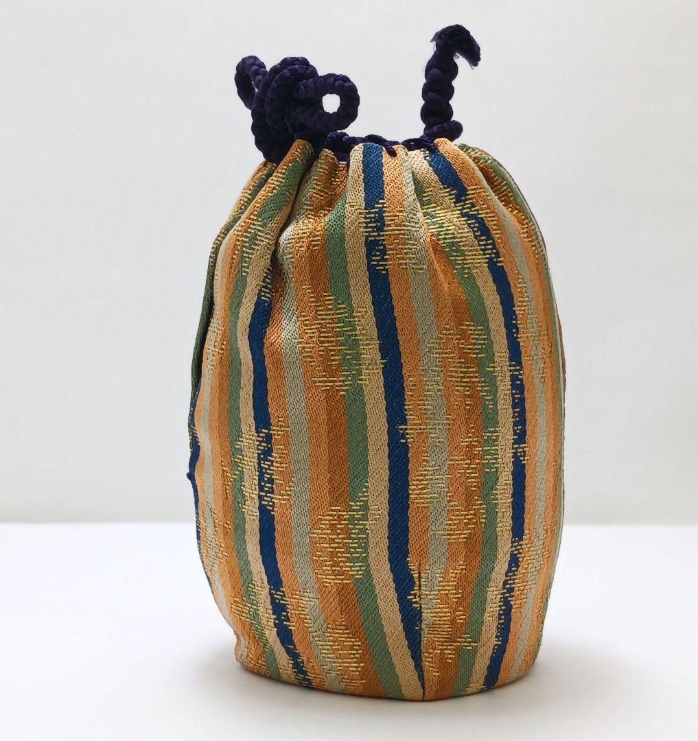 y2532-10 丹波焼 森本陶谷作 茶入 共箱