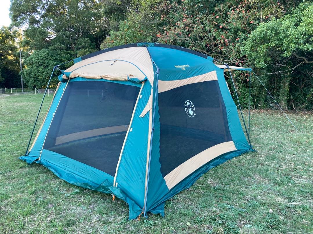 中古コールマンスクリーンキャノピージョイントタープ2