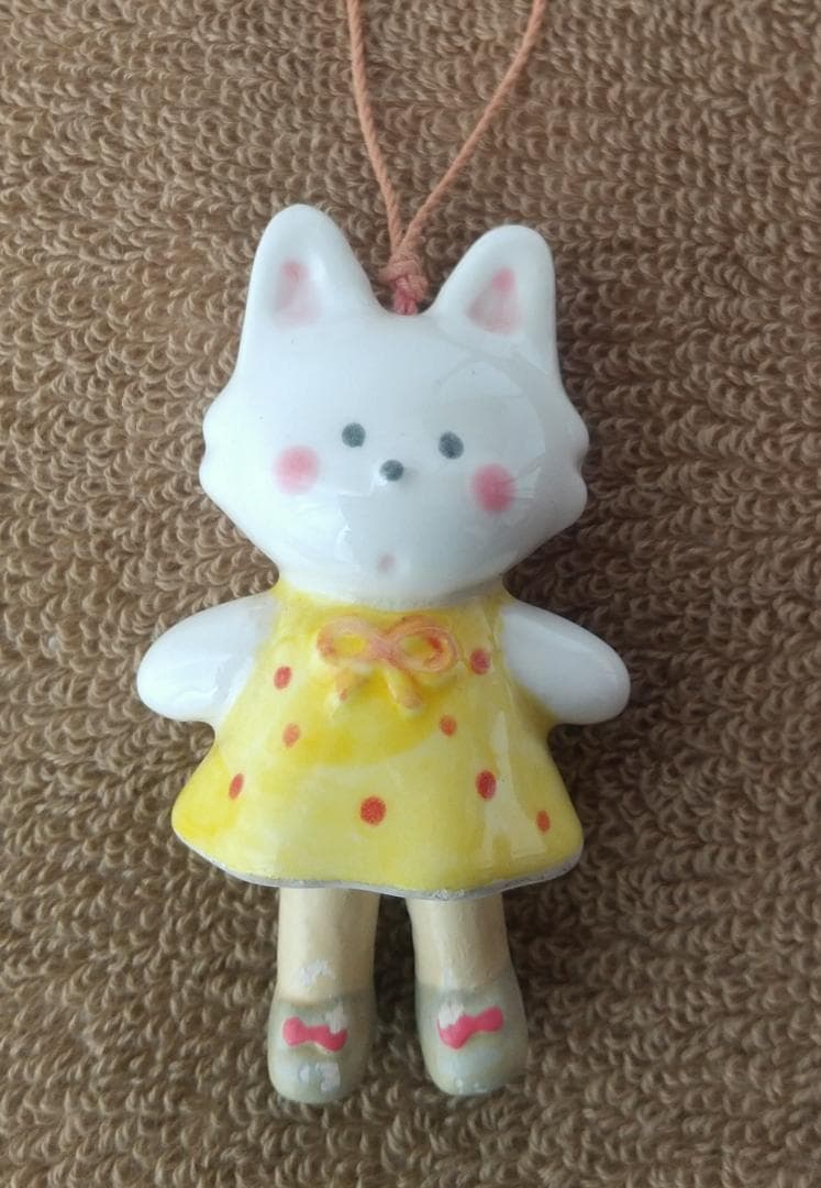 サンリオ　パピーラブ　陶器　人形　マスコット　レトロ