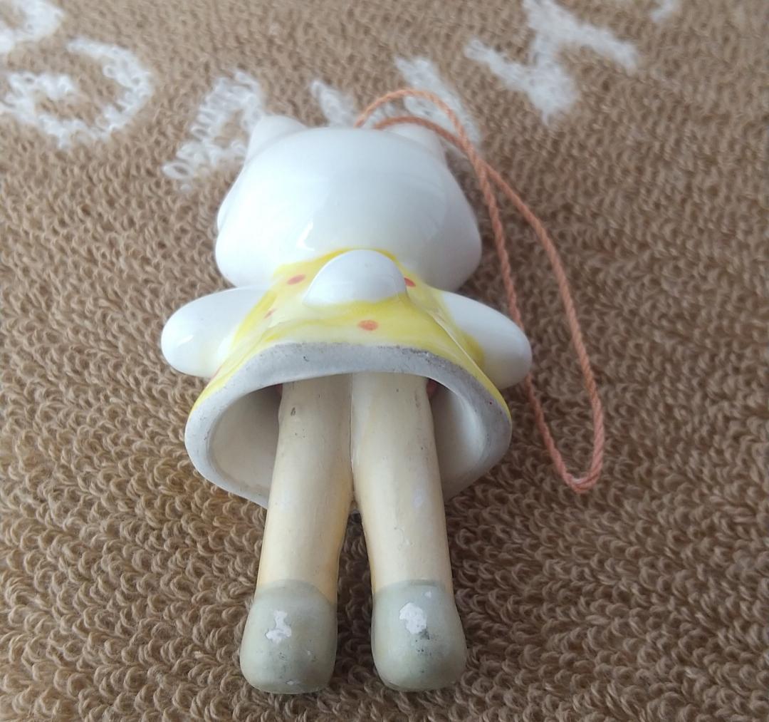 サンリオ　パピーラブ　陶器　人形　マスコット　レトロ