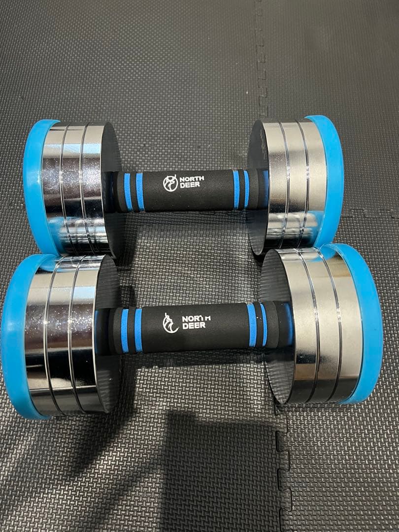 NORTHDEER SANDBLAST 第二世代・可変式ダンベル10kg×2
