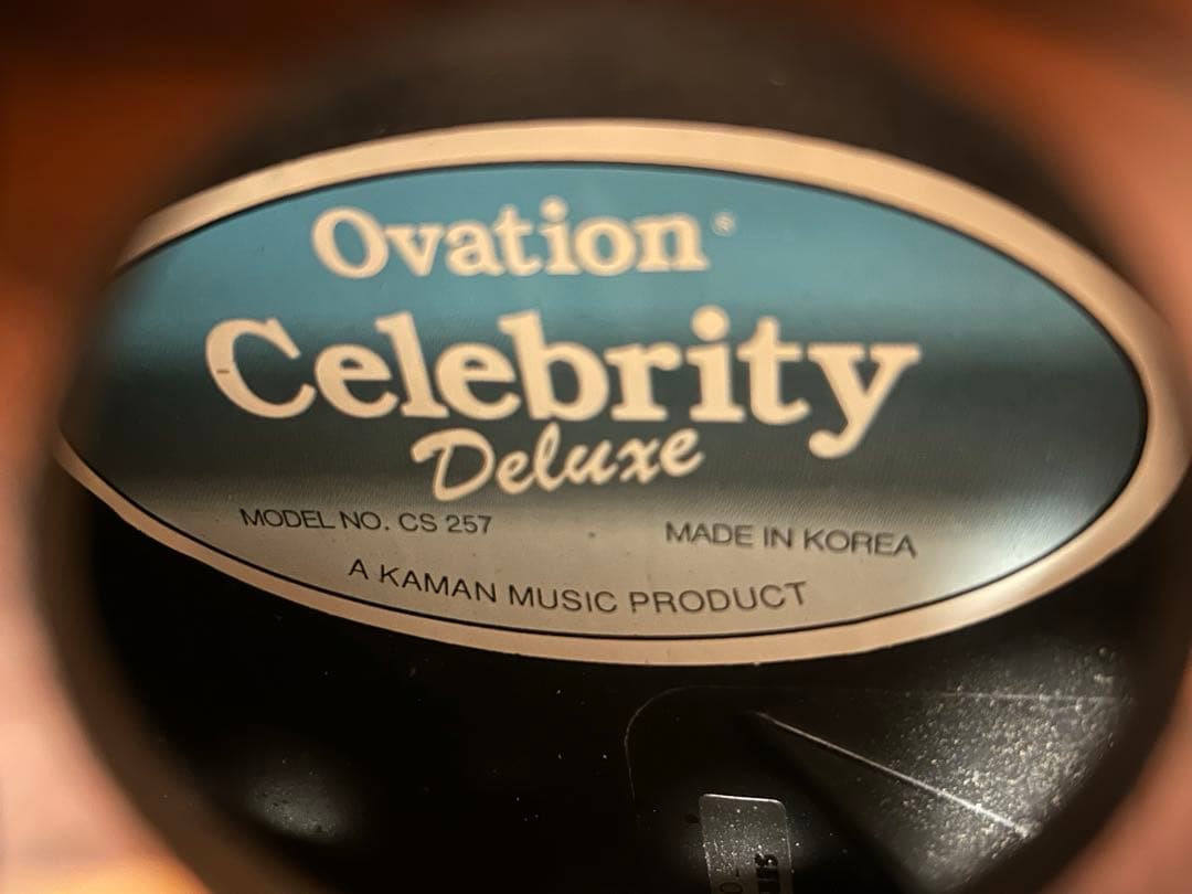 Ovation Celebrity Deluxe CS257 オベーション