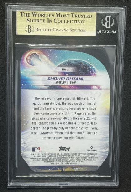【50シリ】大谷翔平 2023 Topps Cosmic Chrome