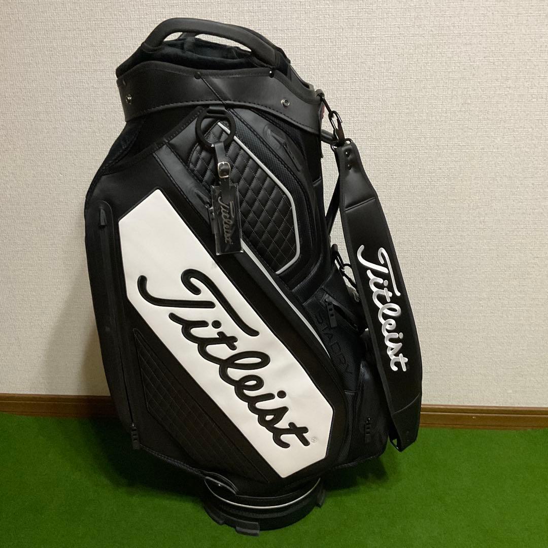 Titleist キャディバッグ ブラック/ホワイト