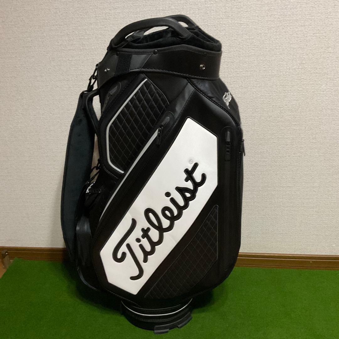Titleist キャディバッグ ブラック/ホワイト