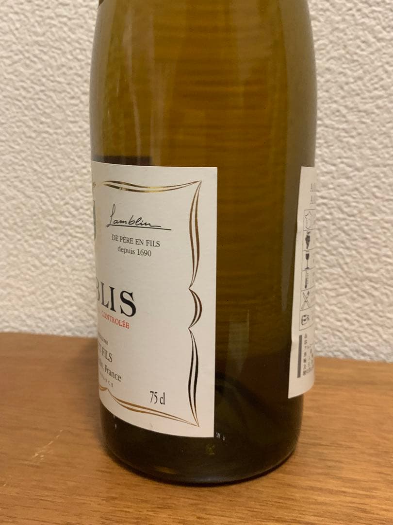 ヘ*ピ様 シャブリ ランブラン 1999 マコンワインコンクール金賞受賞ワイン