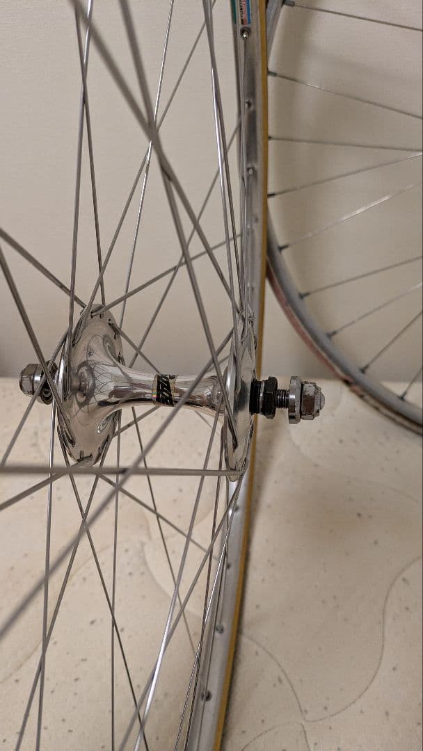 ピストバイク 前後ホイール njs認定品 チューブラー