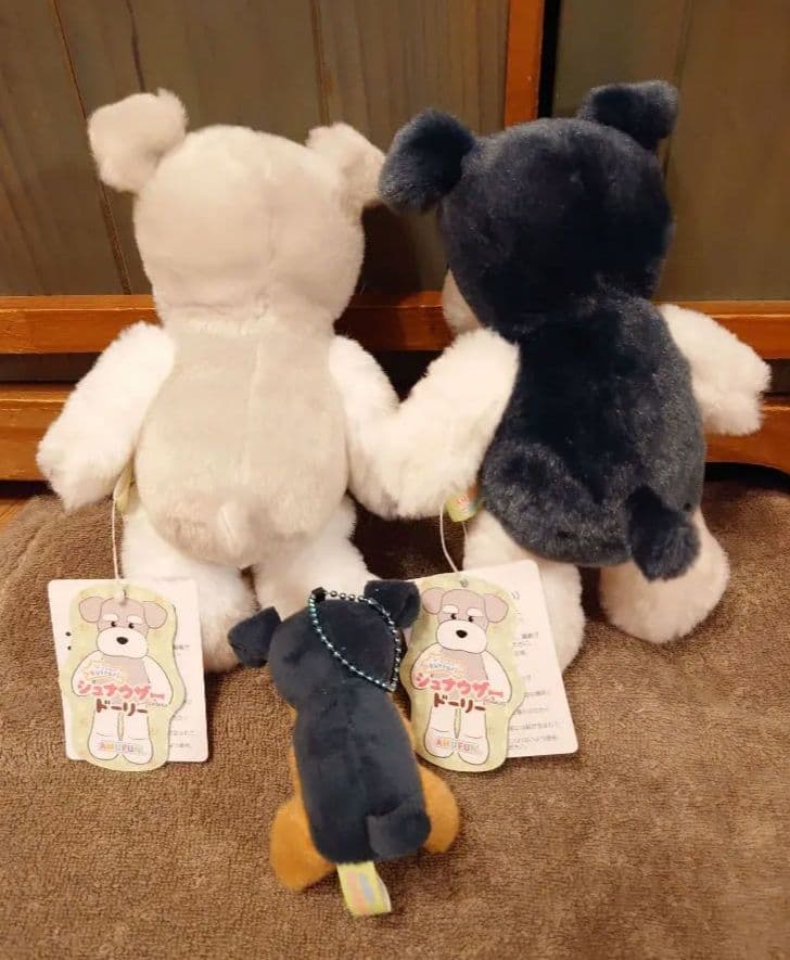 くったりシュナウザー ドーリー ＆ ウエルカム   セット