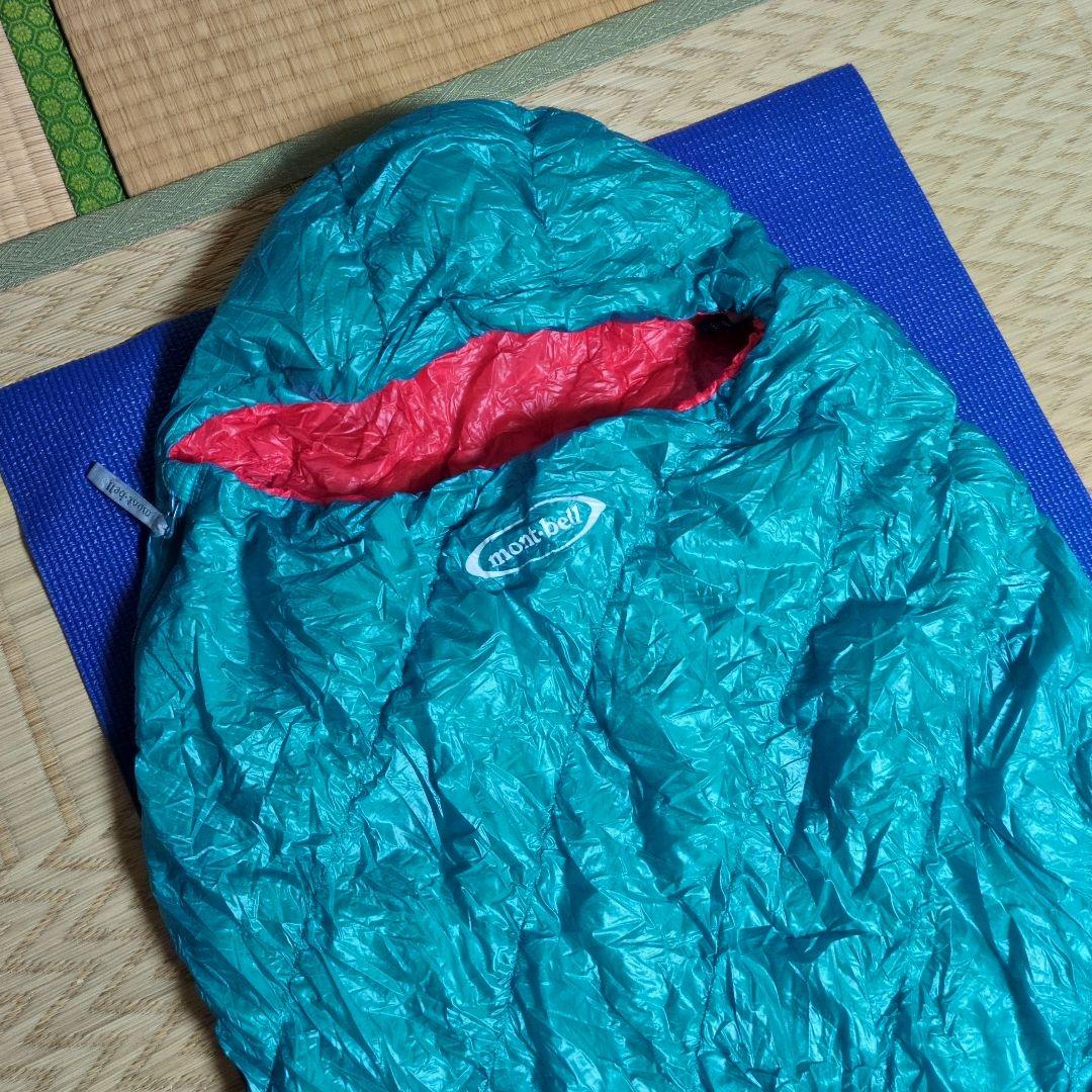 【美品】montbellダウンハガー800#3 women's レディース寝袋