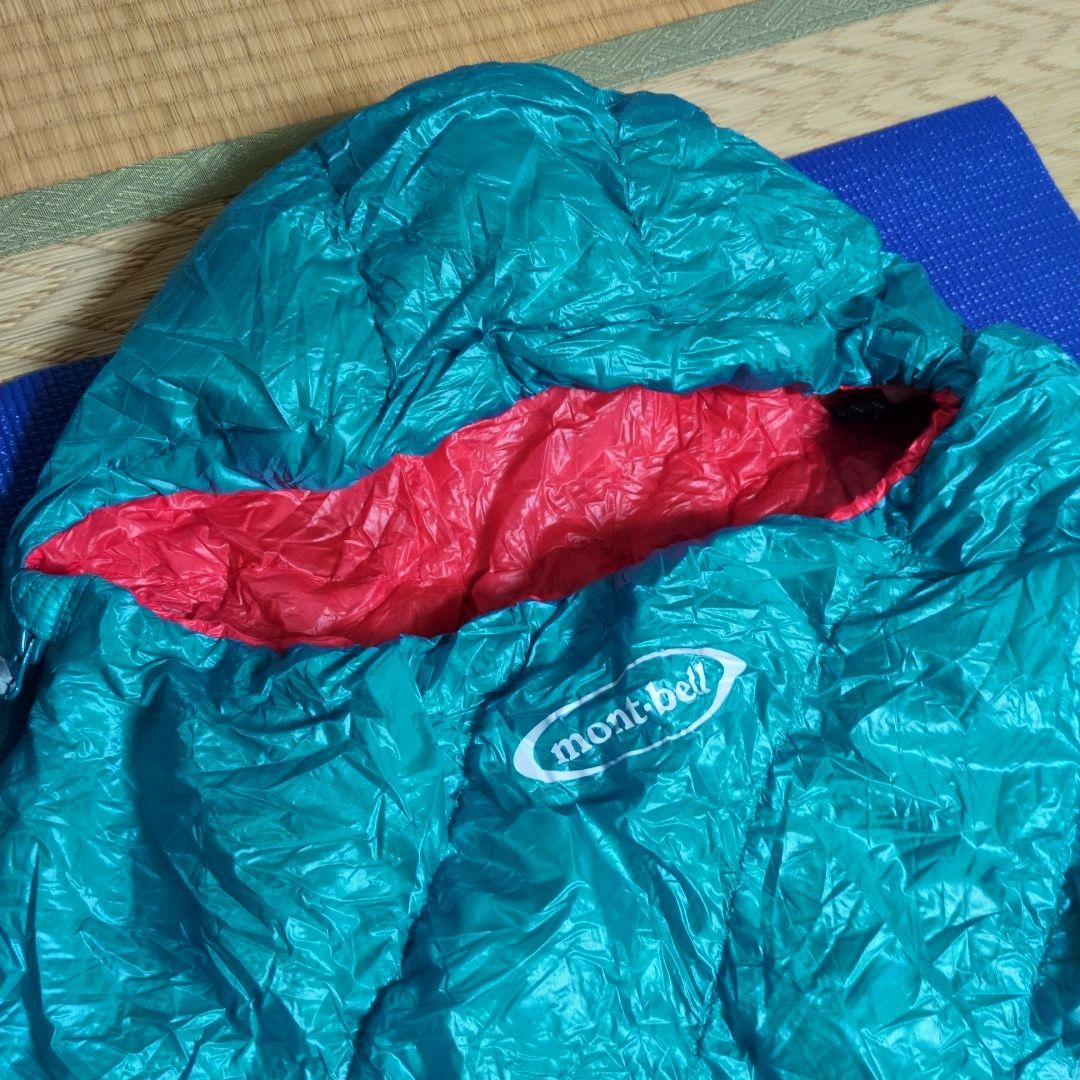 【美品】montbellダウンハガー800#3 women's レディース寝袋