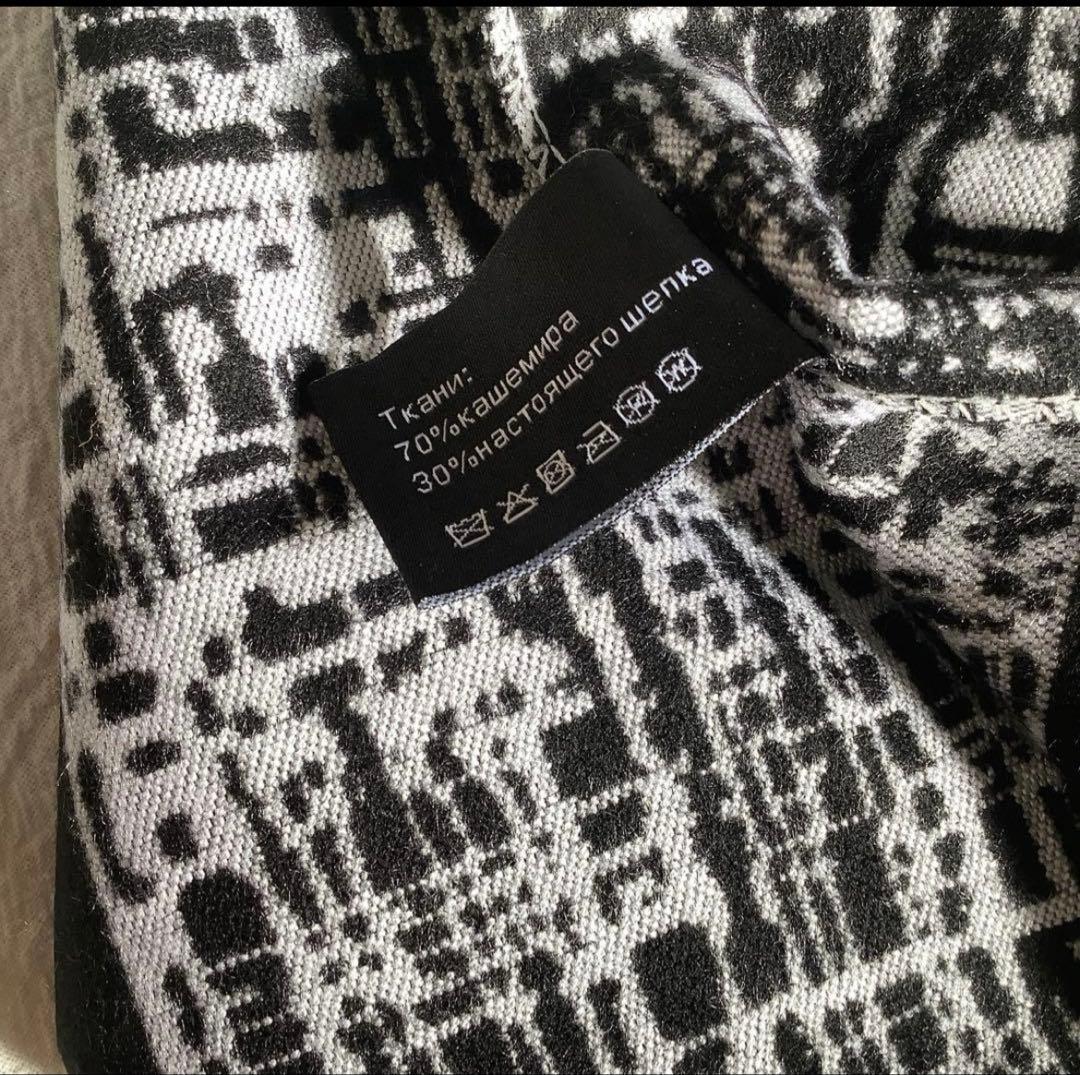 CHANEL シャネル　ノベルティ　ストール　カシミア　シルク