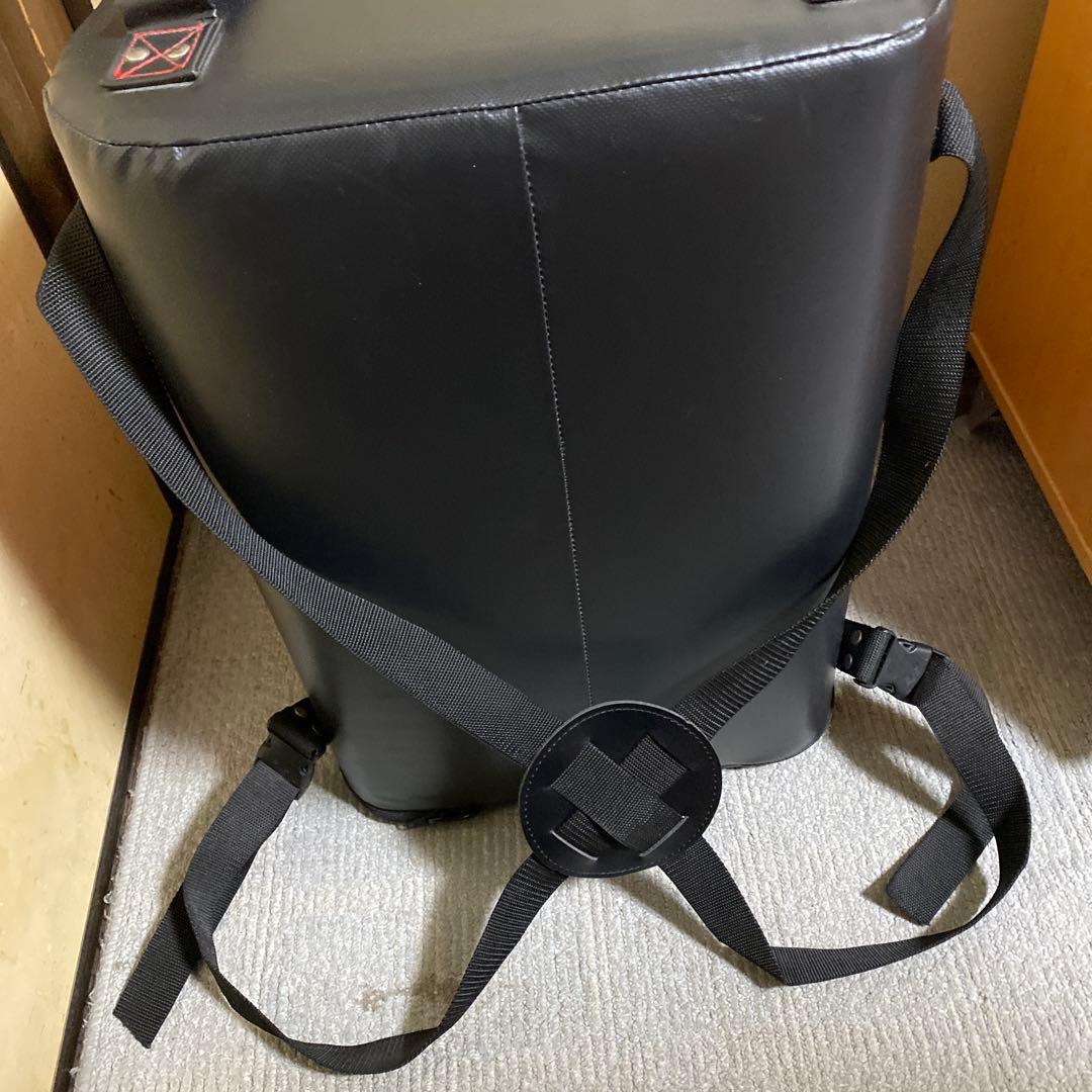 F.R.JAPAN パンチングミット 黒/赤