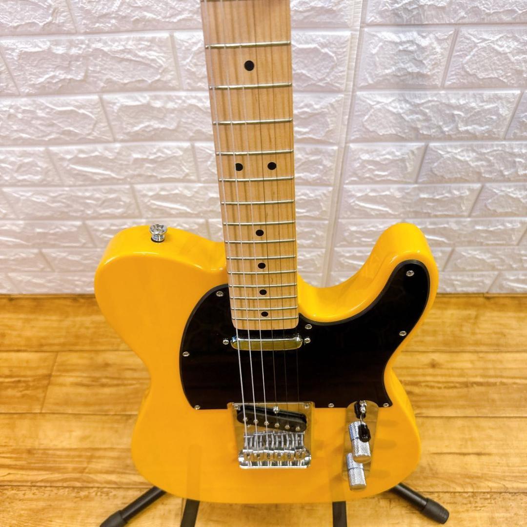 Squier by fender エレキギター　テレキャスター　イエロー