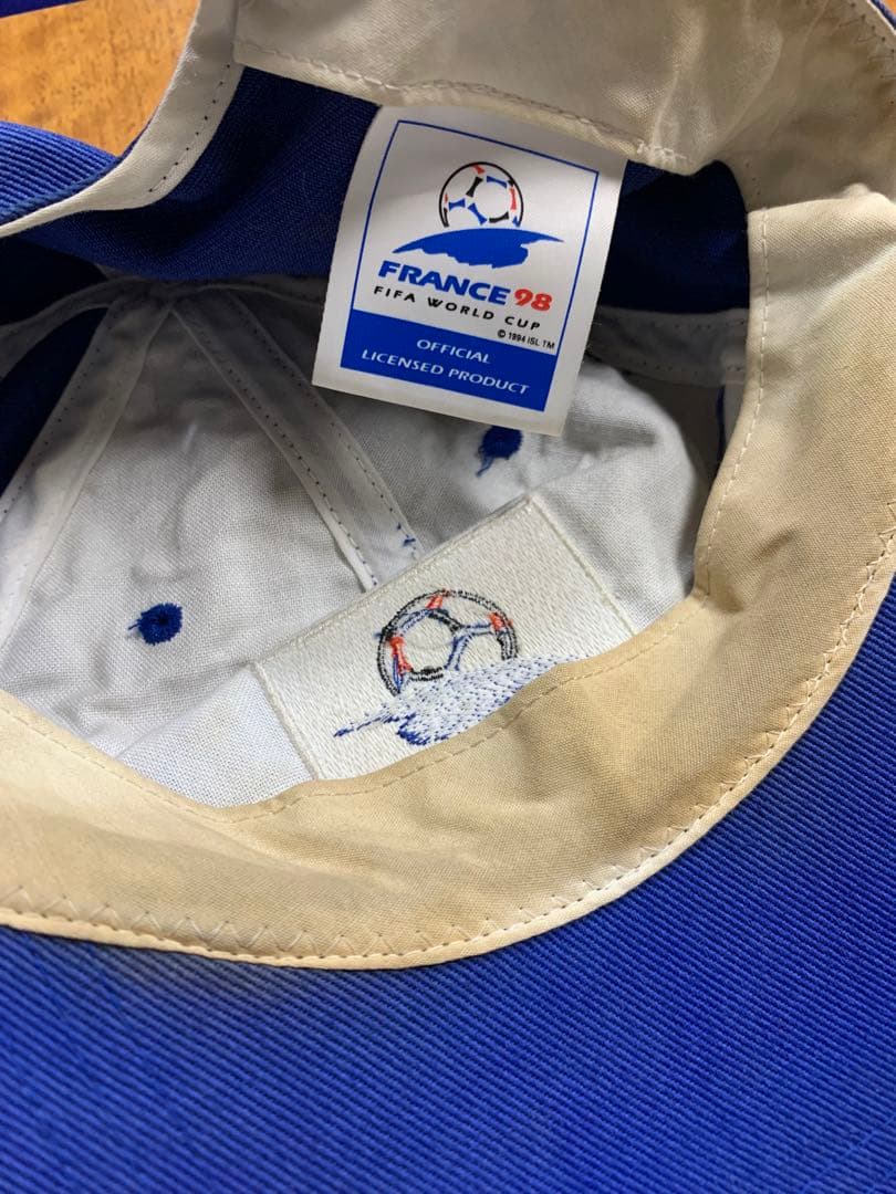 入手不可能！'98フランス・キャップ 公認商品 非スポンサー商品