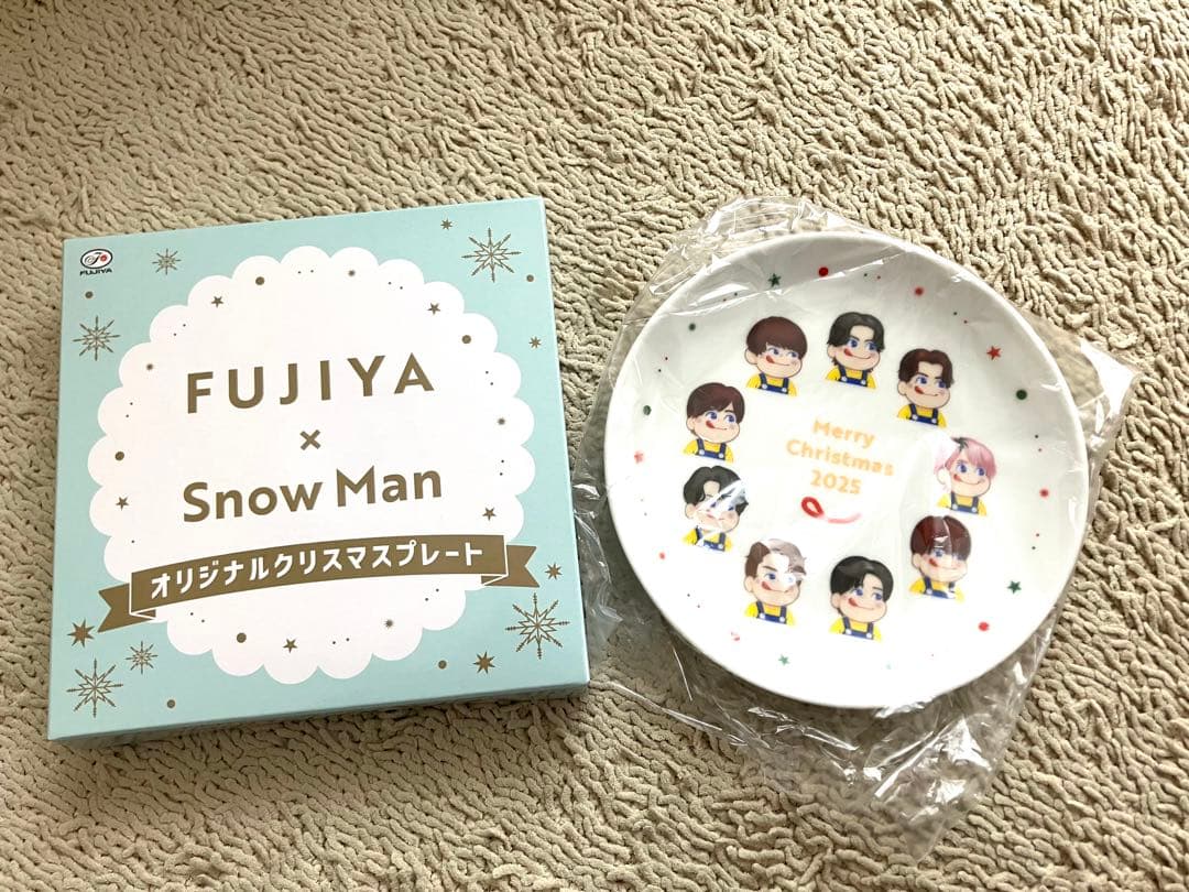 ★新品★2025不二家Manクリスマスプレートペコちゃんお皿パンフレット