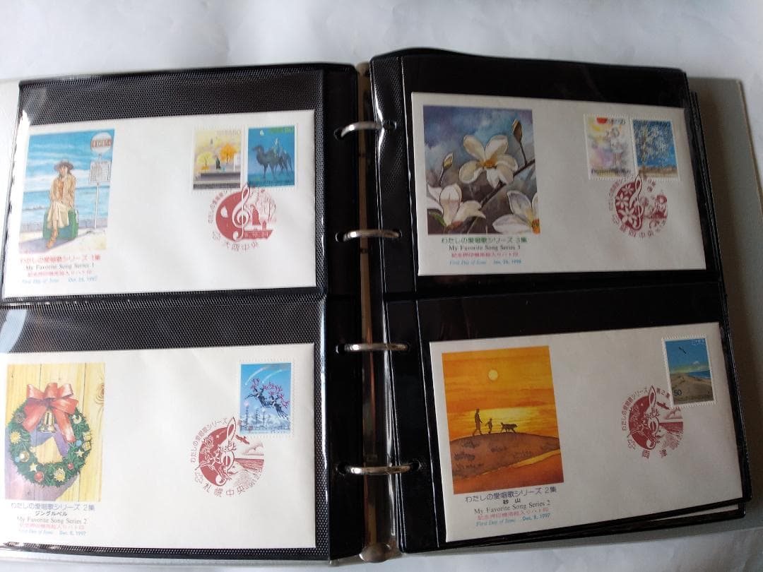 初日カバー 全国切手展 ふみの日シリーズ 他 切手コレクション 55通 新品