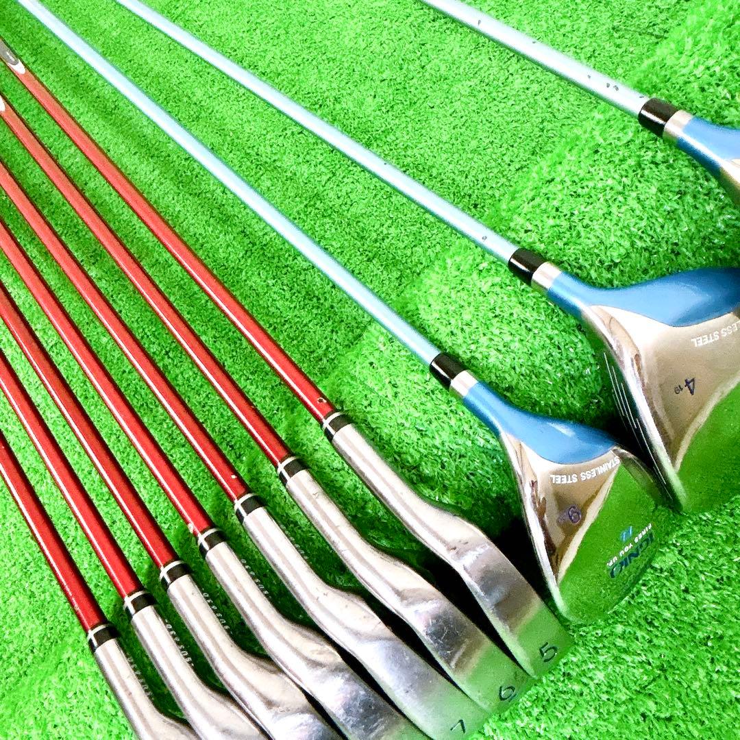 【豪華10本】イグニオ　ワンサイダー　レディースゴルフクラブセット　女性　初心者