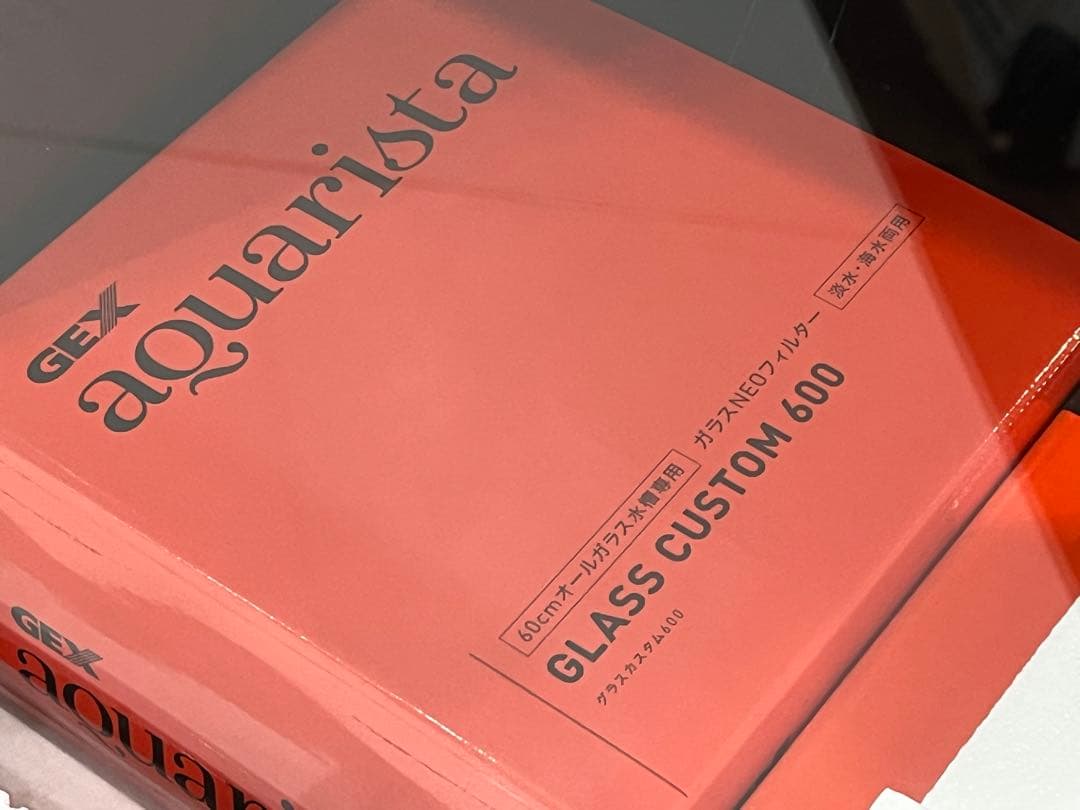 f037 未開封　GEX アクアリスタ　グラスカスタム　600 水槽　60038