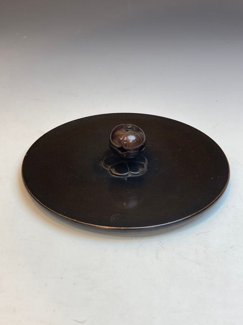 人間国宝 高橋敬典 作 真形羽釜 浜松地紋 共箱 茶道具