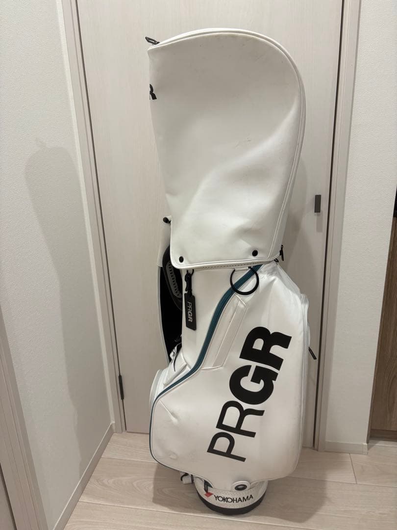 【スポーツモデル】PRGR キャディバッグ ホワイト PRCB-252